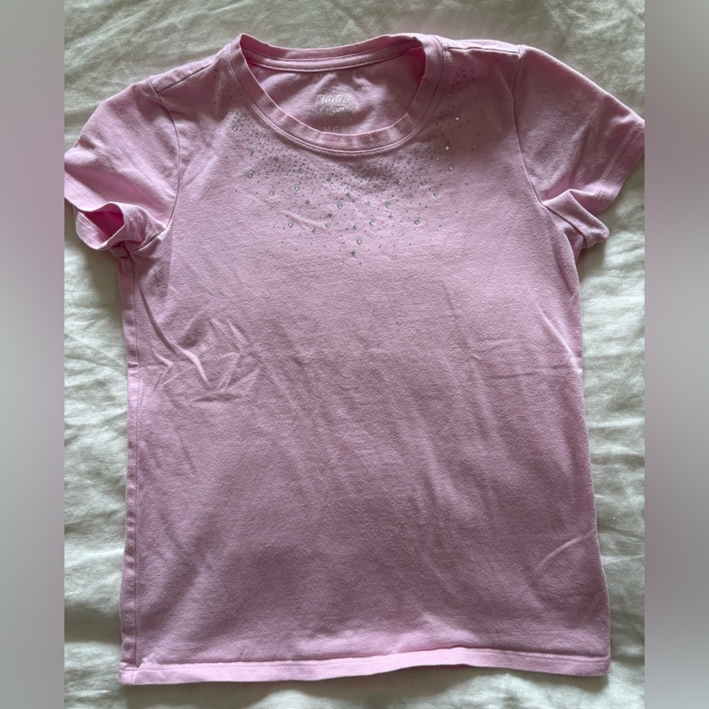 Faded Glory Girls Sparkles T-Shirt